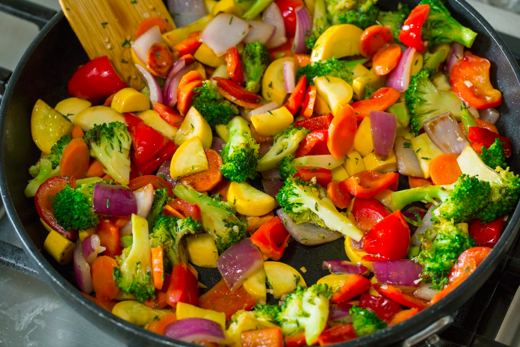 sauté vegetables benefits